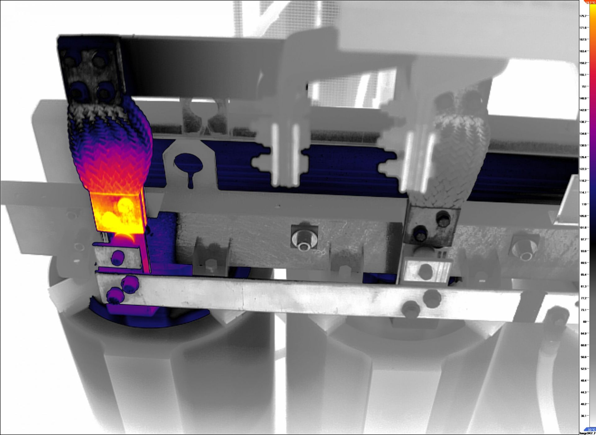 Controlli termografici trasformatori, quadri e impianti elettrici